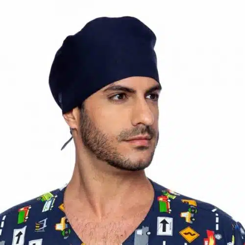 touca masculino azul marinho