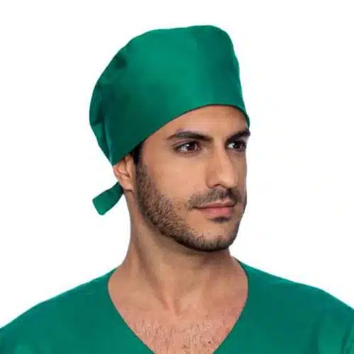 touca masculino verde bandeira