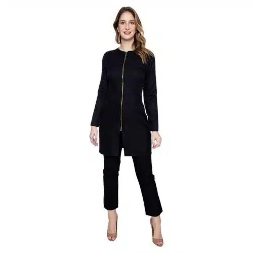 Jaleco Dior Preto FAIKO Jalecos