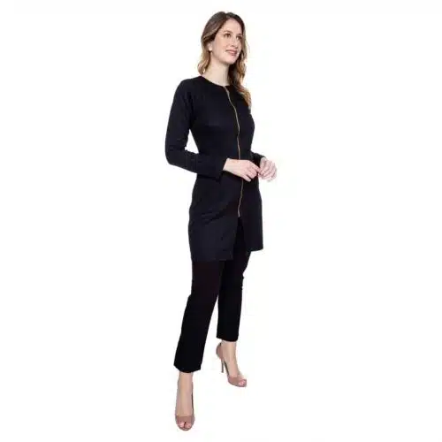 Jaleco Dior Preto FAIKO Jalecos