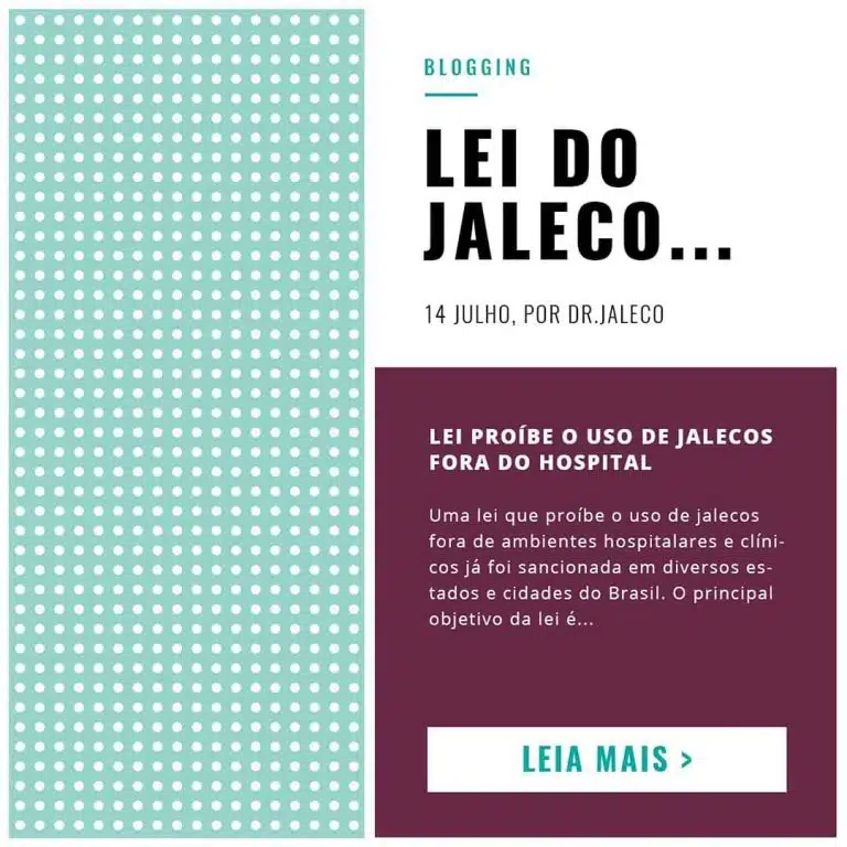 lei proíbe uso de jaleco fora do hospital