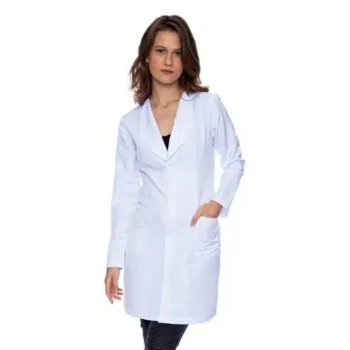 Jaleco Lady Branco Cópia