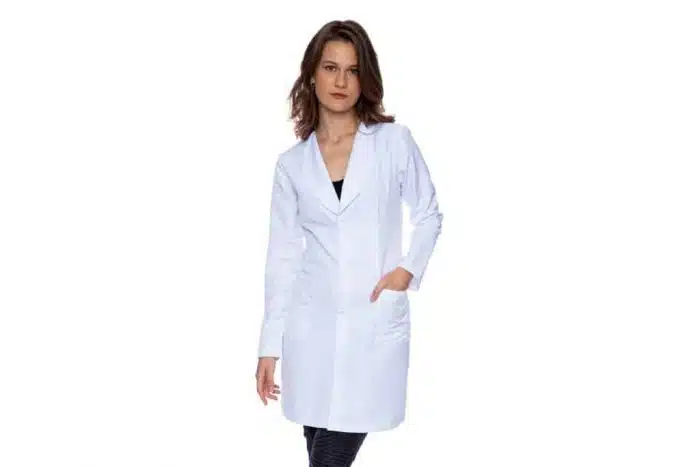 Jaleco Lady Branco Cópia