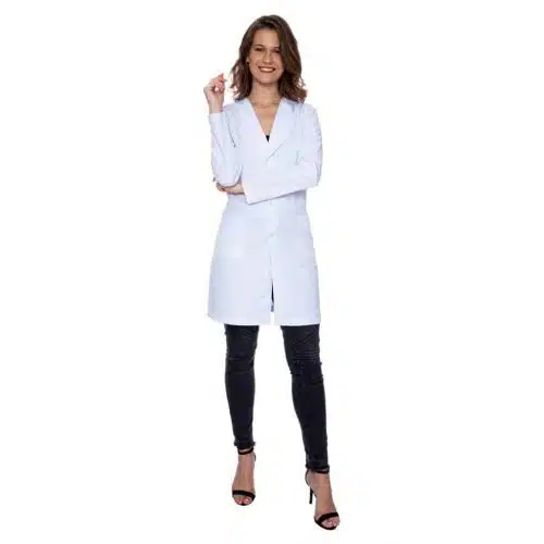 Jaleco Lady Branco
