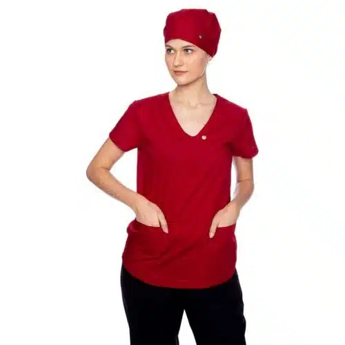 PIJAMA CIRURGICO FEMININO MARSALA