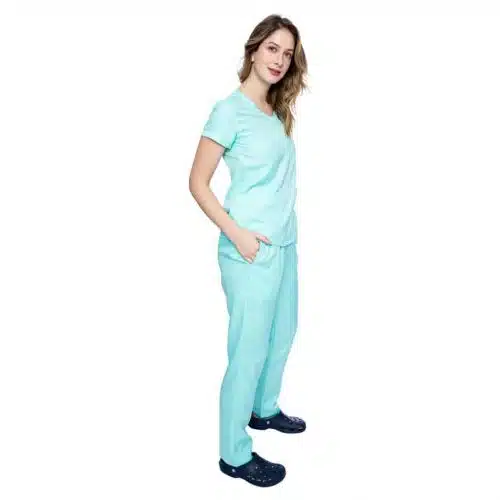 PIJAMA CIRURGICO FEMININO VERDE CLARO