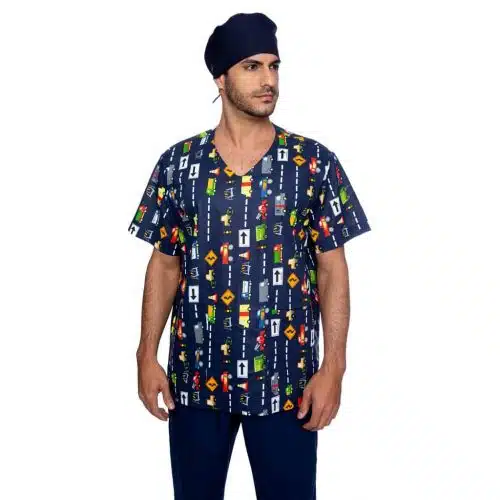 PIJAMA CIRURGICO MONOPOLY FAIKO JUALECOS