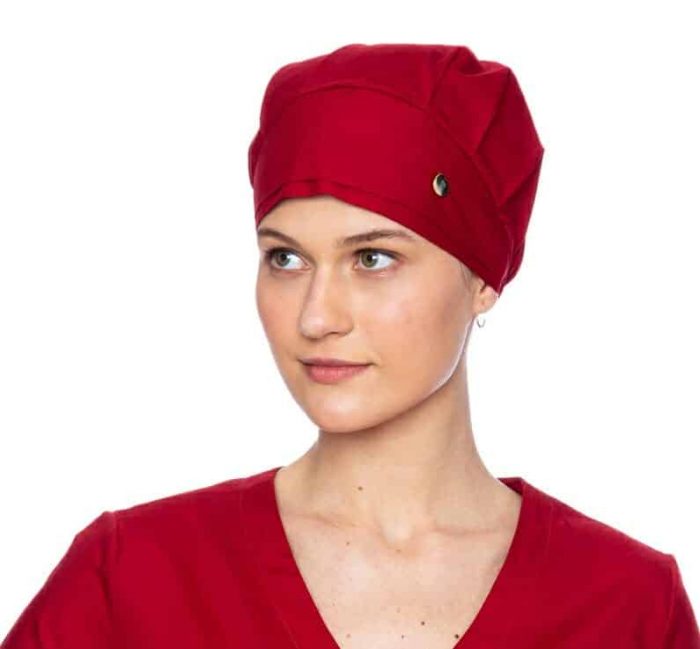 Touca feminino marsala Touca feminino marsala