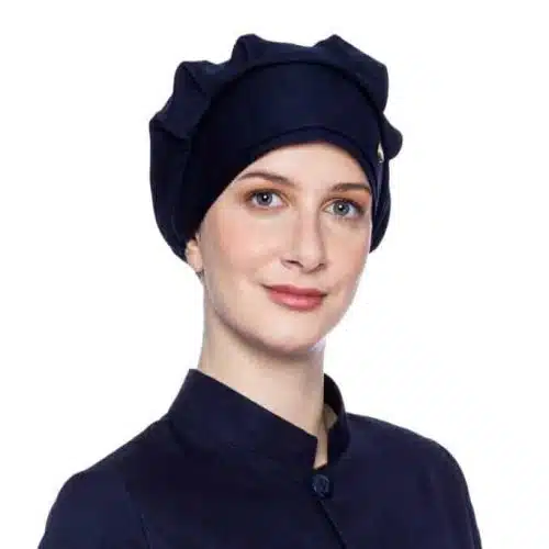touca feminino azul marinho