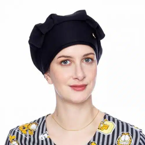touca feminino preto