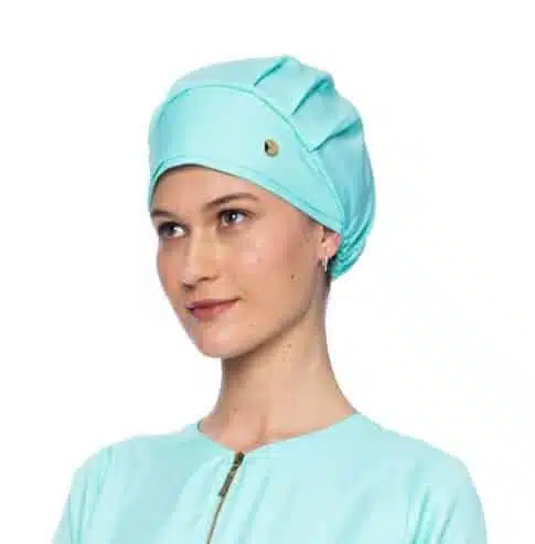 touca feminino verde claro
