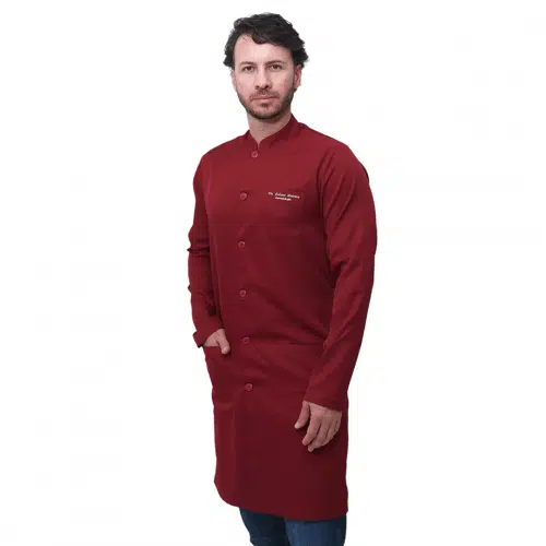 Jaleco Masculino Kingsman vinho2