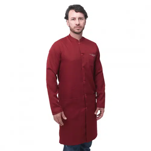 Jaleco Kingsman Masculino Marsala
