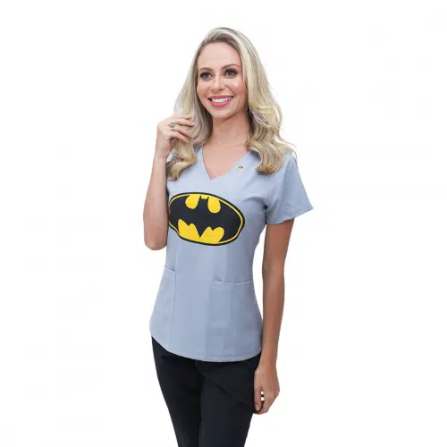 Scrub Feminino Batman