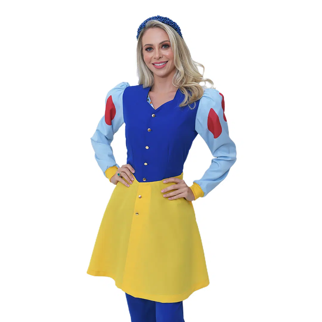 Jaleco Branca de Neve